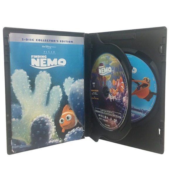 Disney Pixar Finding Nemo DVD 2 Disc Collectors Edition  Movie (BUNDLE & SAVE!) - Picture 4 of 12